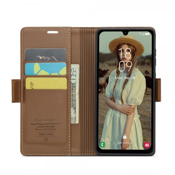 CaseMe Samsung Galaxy A16 Etui 023 Series Brun