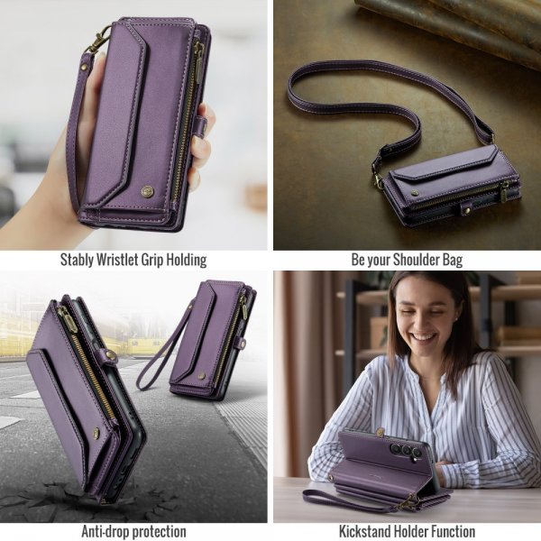 CaseMe Samsung Galaxy A16 Etui C36 Series Lilla