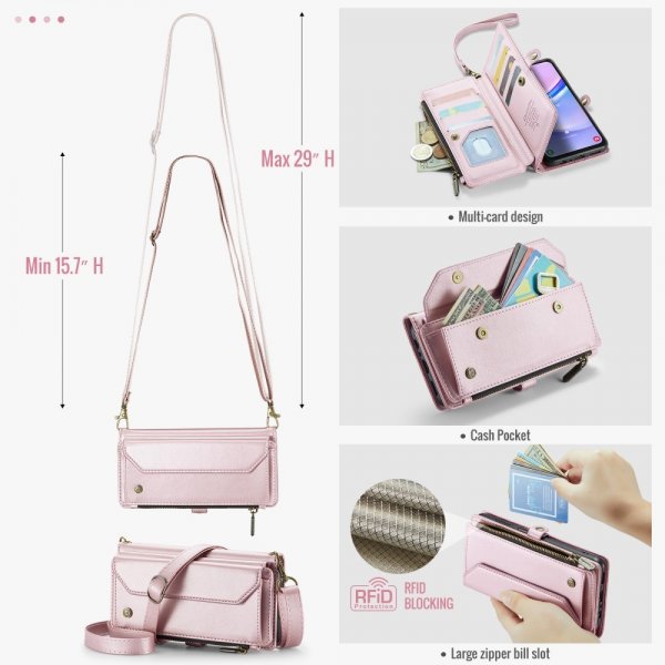 CaseMe Samsung Galaxy A16 Etui C36 Series Rosa