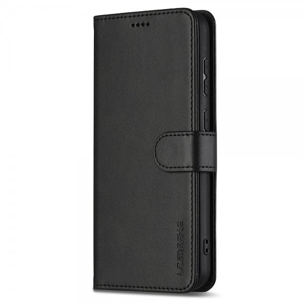 Lc.Imeeke Samsung Galaxy A16 Etui med Kortlomme stativfunksjon Svart