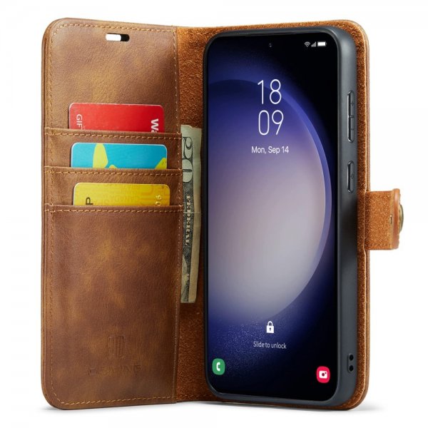 Dg.Ming Samsung Galaxy A16 Etui Avtagbart Deksel Brun