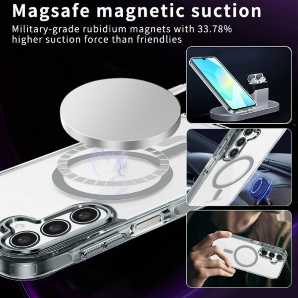 Samsung Galaxy A16 Deksel MagSafe Transparent
