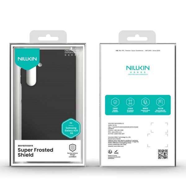 Nillkin Samsung Galaxy A16 Deksel Super Frosted Shield Blå