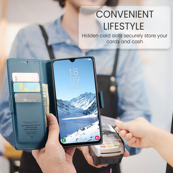 CaseMe Samsung Galaxy A17 Etui 023 Series Blå