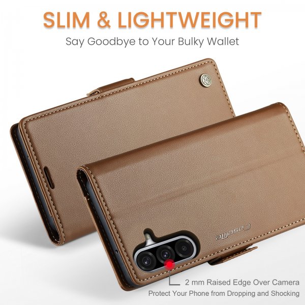 CaseMe Samsung Galaxy A17 Etui 023 Series Brun