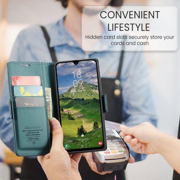 CaseMe Samsung Galaxy A17 Etui 023 Series Grønn