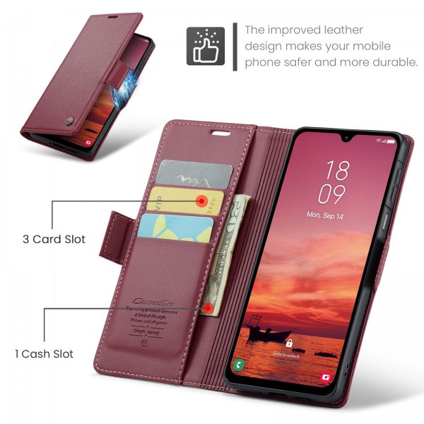 CaseMe Samsung Galaxy A17 Etui 023 Series Rød