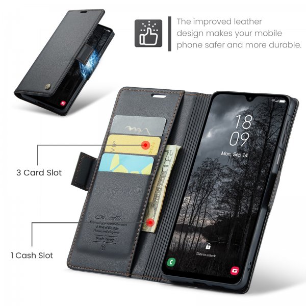 CaseMe Samsung Galaxy A17 Etui 023 Series Svart