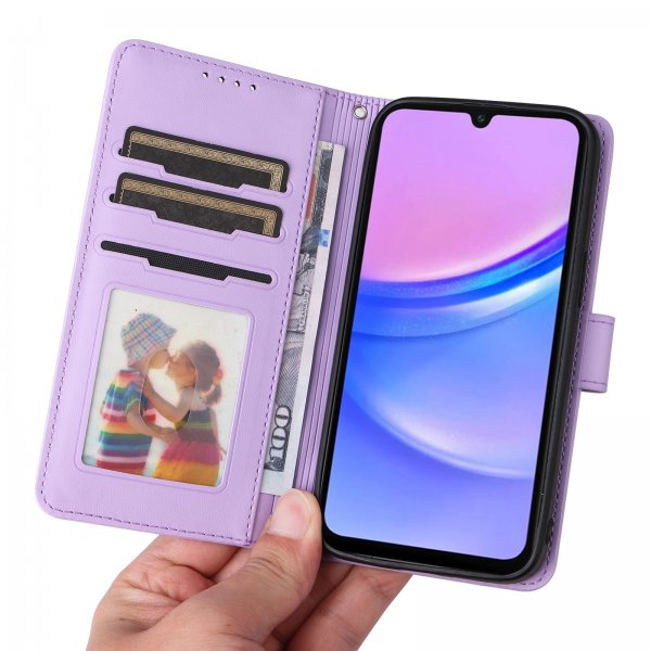 Betopnice Samsung Galaxy A17 Etui Avtagbart Deksel 005 Lilla