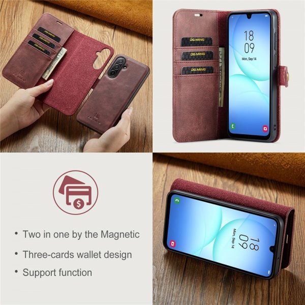 Dg.Ming Samsung Galaxy A17 Etui Avtagbart Deksel Rød
