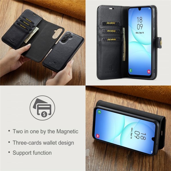 Dg.Ming Samsung Galaxy A17 Etui Avtagbart Deksel Svart
