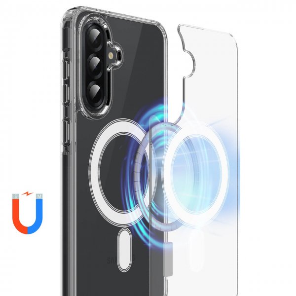 Nordic Covers Samsung Galaxy A17 Deksel Feather Series MagSafe Transparent