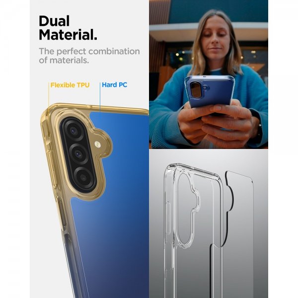 Spigen Samsung Galaxy A17 Deksel Ultra Hybrid Crystal Clear