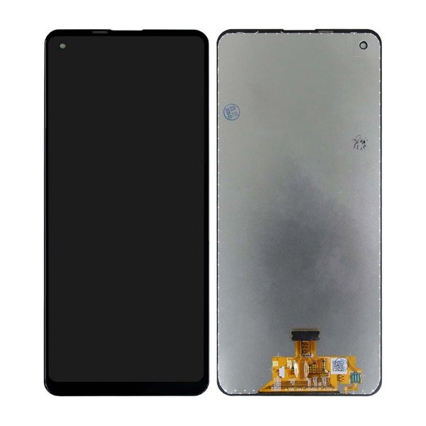 Samsung Galaxy A21s 2020 LCD-skjerm med Display - Svart