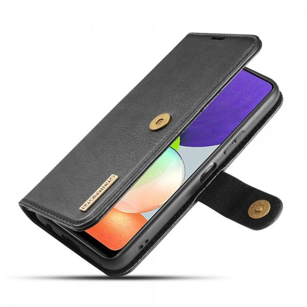 Dg.Ming Samsung Galaxy A22 4G Etui Avtagbart Deksel Svart