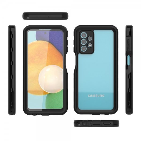 Redpepper Samsung Galaxy A23 5G Deksel Vanntett IP68 Svart