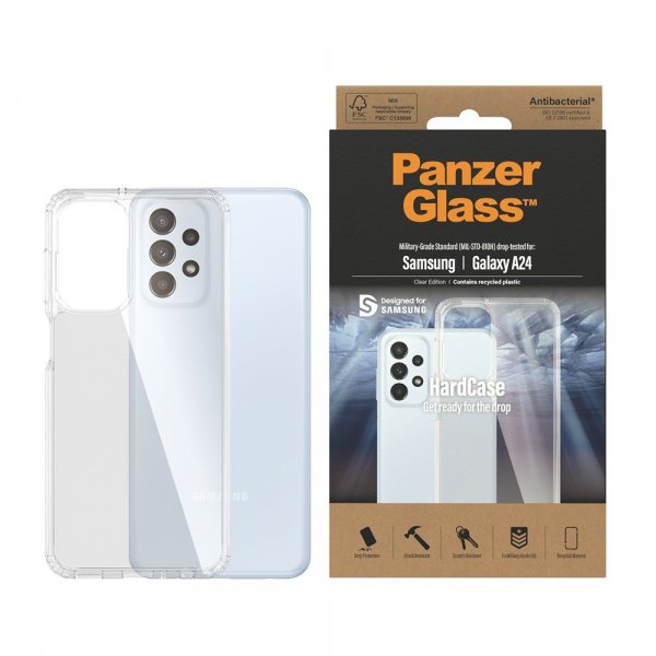 PanzerGlass Samsung Galaxy A24 Deksel HardCase Transparent