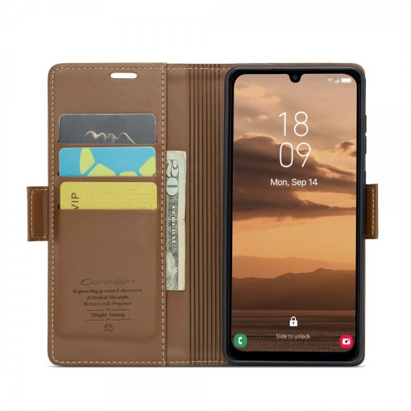 CaseMe Samsung Galaxy A25 Etui 023 Series Brun