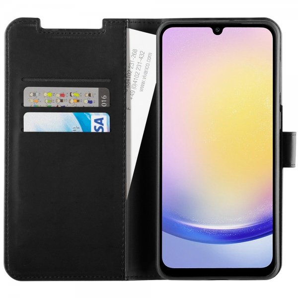 Vivanco Samsung Galaxy A25 Etui Classic Wallet Svart
