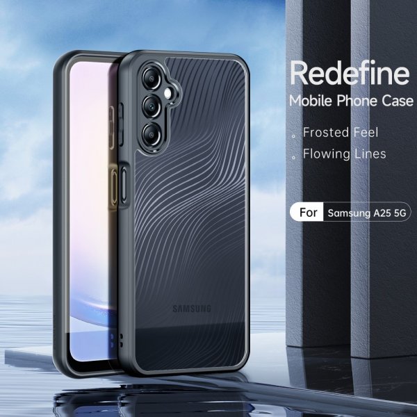 Dux Ducis Samsung Galaxy A25 Deksel Aimo Series Svart