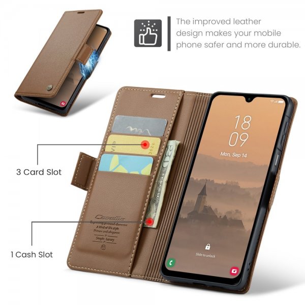 CaseMe Samsung Galaxy A26 Etui 023 Series Brun