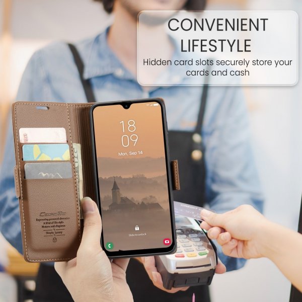 CaseMe Samsung Galaxy A26 Etui 023 Series Brun