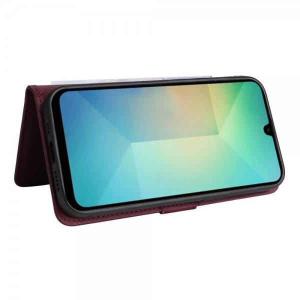 Betopnice Samsung Galaxy A26 Etui Avtagbart Deksel 005 Rød