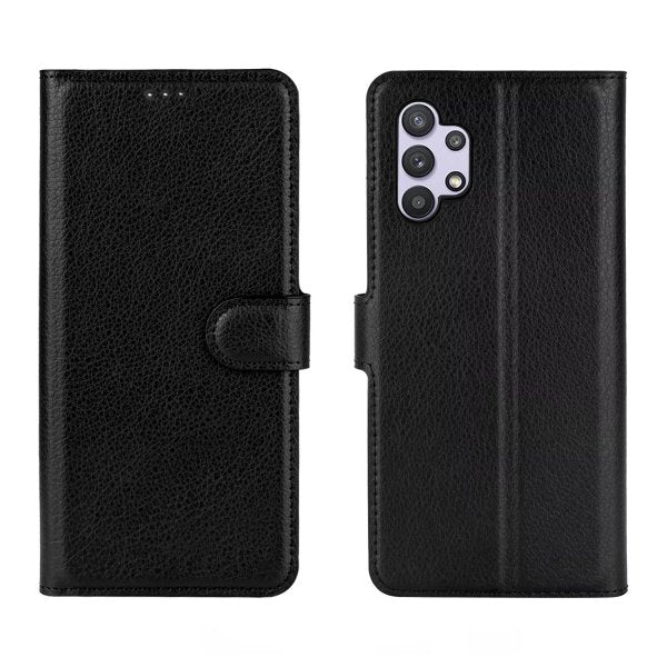 Rvelon Samsung Galaxy A32 4G Etui Wallet Case Svart