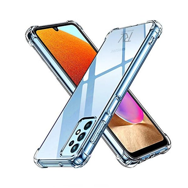 Rvelon Samsung Galaxy A32 5G Deksel Støtsikker Transparent