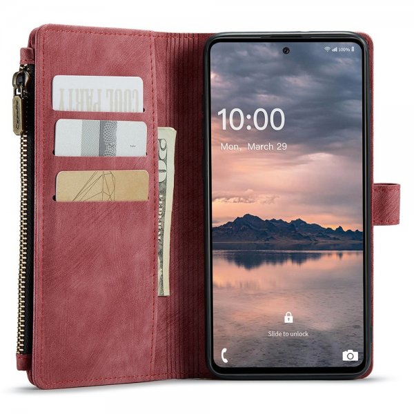 CaseMe Samsung Galaxy A33 5G Etui C30 Series Rød