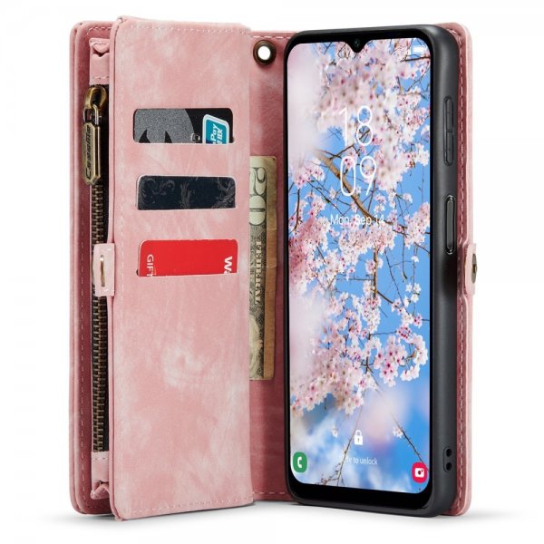 CaseMe Samsung Galaxy A34 5G Etui 008 Series Avtakbart Deksel Rosa