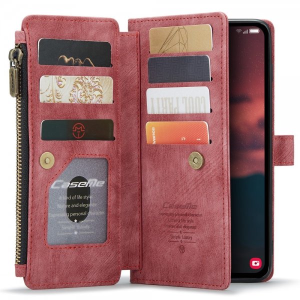 CaseMe Samsung Galaxy A34 5G Etui C30 Series Rød