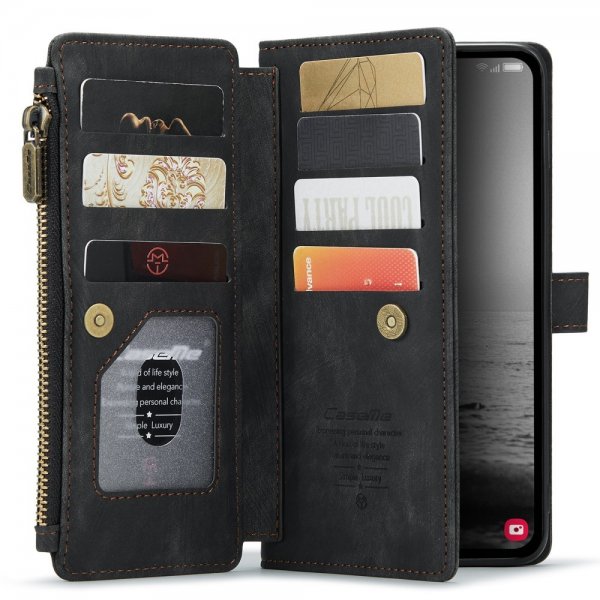 CaseMe Samsung Galaxy A34 5G Etui C30 Series Svart