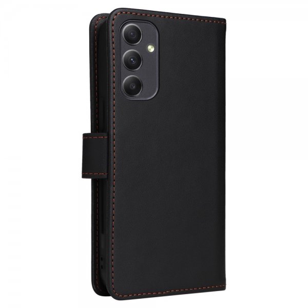 Betopnice Samsung Galaxy A34 5G Etui Avtagbart Deksel 005 Svart