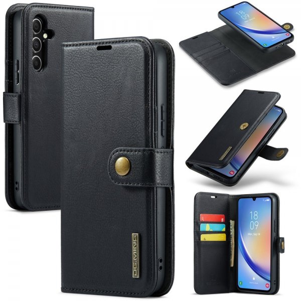 Dg.Ming Samsung Galaxy A34 5G Etui Avtagbart Deksel Svart