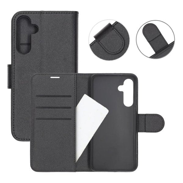 Samsung Galaxy A34 5G Etui med Stativ Svart