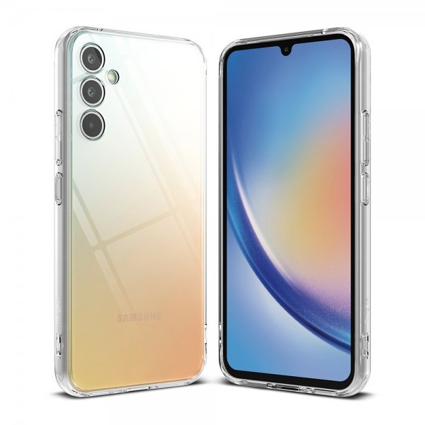 Ringke Samsung Galaxy A34 5G Deksel Fusion Clear