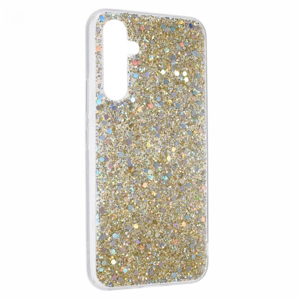 Nordic Covers Samsung Galaxy A34 5G Deksel Sparkle Series Citrine Gold