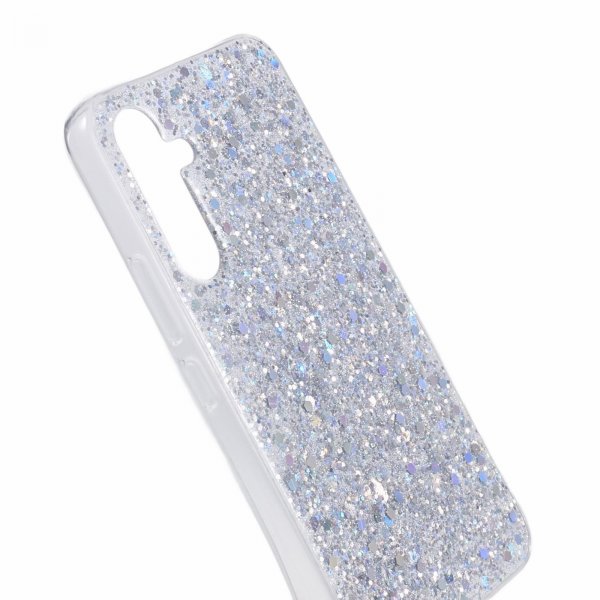 Nordic Covers Samsung Galaxy A34 5G Deksel Sparkle Series Stardust Silver