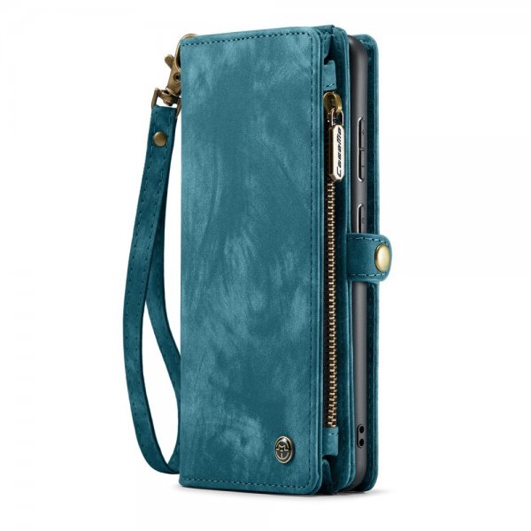 CaseMe Samsung Galaxy A35 Etui 008 Series Avtakbart Deksel Blå