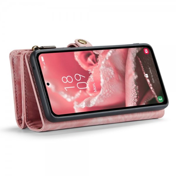 CaseMe Samsung Galaxy A35 Etui 008 Series Avtakbart Deksel Rosa