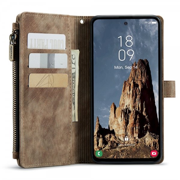 CaseMe Samsung Galaxy A35 Etui C30 Series Brun