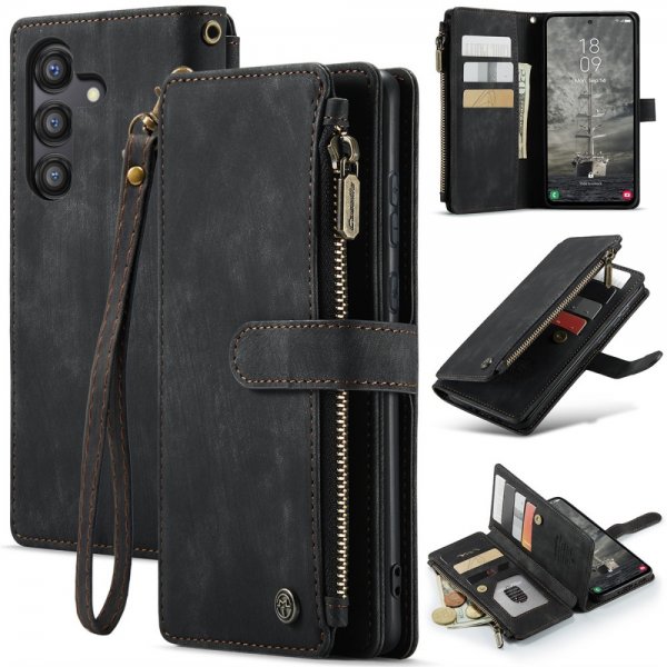CaseMe Samsung Galaxy A35 Etui C30 Series Svart