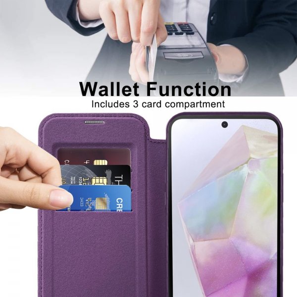 Samsung Galaxy A35 Etui MagSafe Lilla