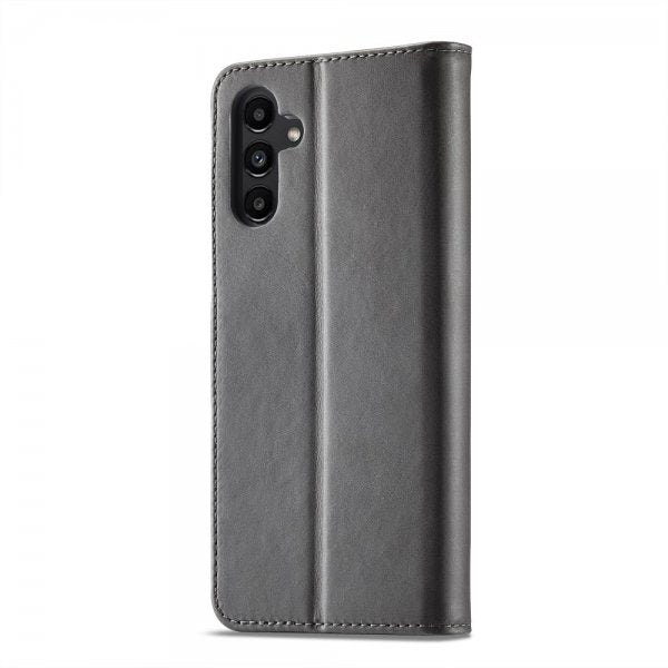 Lc.Imeeke Samsung Galaxy A35 Etui med Kortlomme stativfunksjon Grå