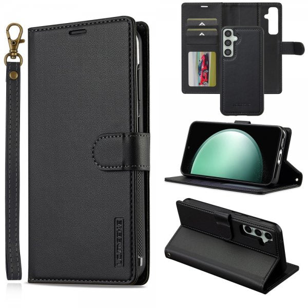Lc.Imeeke Samsung Galaxy A35 Etui Avtagbart Deksel L2 Series MagSafe Svart