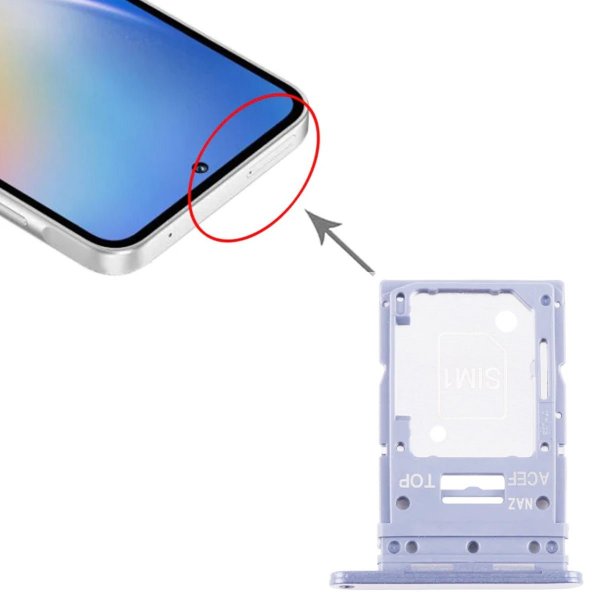 Samsung Galaxy A35 SIM-kortholder - Blå