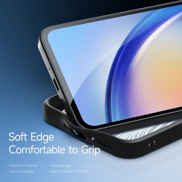 Dux Ducis Samsung Galaxy A35 Deksel Aimo Series Svart