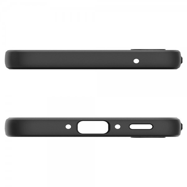 Spigen Samsung Galaxy A35 Deksel Liquid Air Matte Black