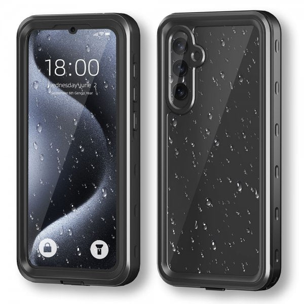 Redpepper Samsung Galaxy A35 Deksel Vanntett IP68 Svart